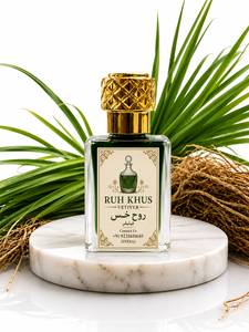 Huiles d'Aloura : Huile d'Attar Naturelle Distillée de 1ère Qualité de Ruh Khus, Bois de Santal et Racines de Vétiver, Uttar Pradesh, pour la Parfumerie et l'Aromathérapie - Product Image 4