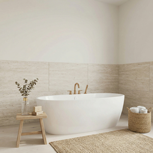 Baignoire autoportante FW-7729-67 - Baignoire autoportante moderne et durable en acrylique pour salle de bain - Product Image 6