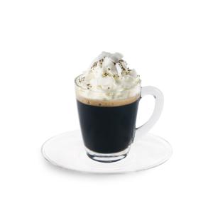 Taza de café Excelsa con platillo 9 cl, cristal transparente Florence, juego de 6 - Product Image 2