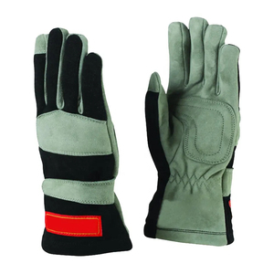 Guantes de Carreras de Karting Transpirables con Logotipo Personalizado, Cuero de Piel de Cabra de Primera Calidad, Tela Resistente al Fuego y a los Cortes, Alto Agarre - Product Image 3