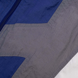 Vestes coupe-vent en nylon avec logo personnalisé, veste décontractée rétro coupe-vent pour homme - Product Image 5