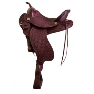 Selle d'équitation artisanale haut de gamme en cuir véritable, selle de style western, équipement équestre personnalisé, fabricant OEM en gros - Product Image 3
