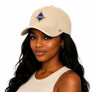 Heritage Masonic Regalia Greek Apparel Brotherhood Sisterhood Fraternity & Sorority Custom Logo Unisex Washable <b>Baseball</b> <b>Cap</b> - Product Image 4
