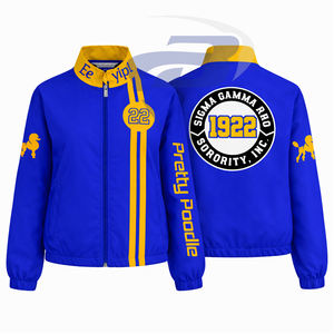 Chaqueta de Carreras de Sarga de Algodón Sigma Gamma Rho SGR para Mujer, Chaqueta de Motociclismo de Alto Rendimiento, Chaqueta de Motociclista de Alta Velocidad - Product Image 1
