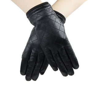 Women Genuine Leather Dress Gloves Premium Winter Touchscreen Fashion Gloves Wholesale OEM Supplier - Product Image 3
