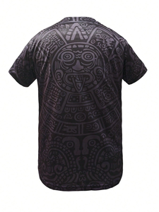 Mexico Baseball Jersey Men Short Sleeve <b>Black</b> Sublimated Print Button Front Regular Fit All Seasons Moisture Wicking - Product Image 6