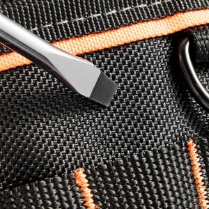 Professional 14-Pocket <b>Tool</b> <b>Belt</b> <b>Pouch</b> Heavy Duty Detachable and Adjustable Utility Work Bag with Handles OEM Customizable - Product Image 1