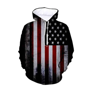 Sublimation Hoodie 300g 100% Cotton Oversized Thermal Breathable Eco-Friendly Autumn <b>Men's</b> Hoodie Custom Printed - Product Image 6