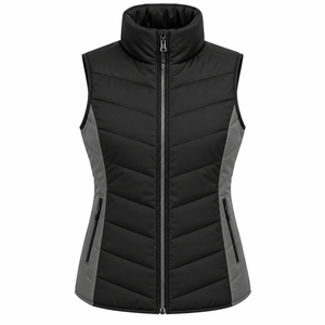 Gilet d'équitation OEM élégant pour femmes, veste d'équitation sans manches en polyester, élasthanne et nylon - Product Image 3
