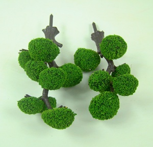 Mini árboles de plástico decorativos de 6 cm, como se muestra en la imagen, el más pequeño, para mayores de 14 años - Product Image 3