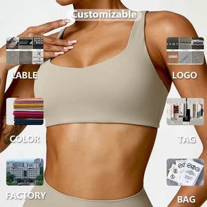 V-<b>neck</b> High Cut 2-Piece Set Casual Custom Gym Sportswear Wholesale Backless Yoga Slimming Fitness for Women Front Logo - Product Image 6