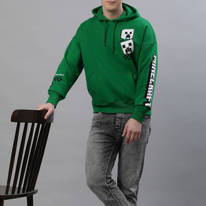 Sweat-shirt à capuche pour homme, taille plus, imprimé, service OEM, design personnalisé, coupe classique, 100% coton molletonné - Product Image 3
