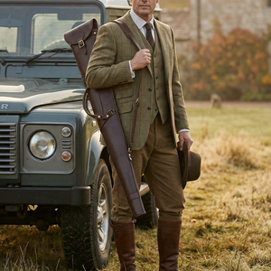 Fundas de Cuero Genuino para Armas de Fuego, Impermeables, Tácticas, de Caza, para Invierno, Resistentes, Hechas a Medida, en Colores Sólidos - Product Image 3