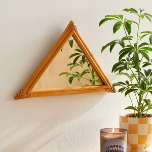 <b>Set</b> of mini arch framed rattan <b>mirror</b> cute <b>wall</b> hanging <b>mirrors</b> boho accessories for home decor - Product Image 6