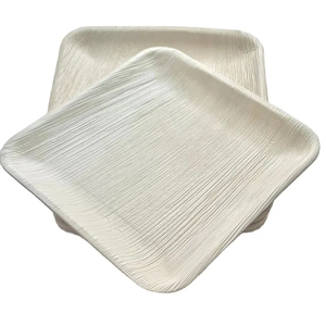 Eco Friendly Areca Palm Leaf Plate Set Biodegradable Large Round <b>Disposable</b> Plates For Restaurants And Catering Food Packaging - Product Image 2