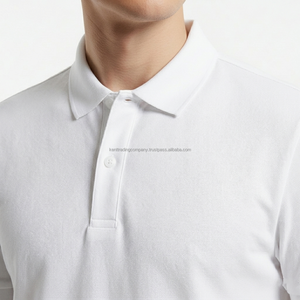 Chemises à manches courtes en coton gaufré 100 % personnalisables par broderie pour uniformes d'entreprise pour hommes – Qualité supérieure, respirantes, décontractées (30+ modèles) - Product Image 4