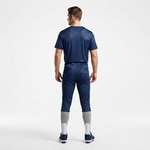 Uniforme de Béisbol Deportivo Personalizado OEM, Ropa Deportiva Premium para Equipos, Manga Corta, Sublimado, 100% Poliéster Transpirable - Product Image 2