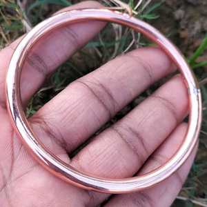 Brazalete de Cobre Sólido de 5 Gauge de Grosor, Brazalete de Cobre Pesado para Hombre, Joyería Artesanal Hecha a Mano - Product Image 4