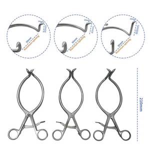Premium Quality Stainless Steel Spinal Retractor Single Hook Self Retaining Orthopedic Surgical Tool Autoclavable Reusable CE - Product Image 4