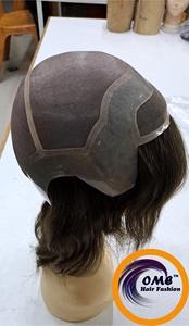 Remy Hair Short Human Hair <b>Wigs</b> 150% Density Natural Black Soft Glueless <b>Lace</b> <b>Wig</b> Pre Plucked - Product Image 4