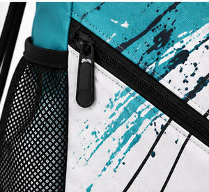 Bolsa de nailon impermeable con cordón, mochila ligera para gimnasio, deportes, viajes, escuela, eventos, bolsa de almacenamiento para regalos, ligera - Product Image 5