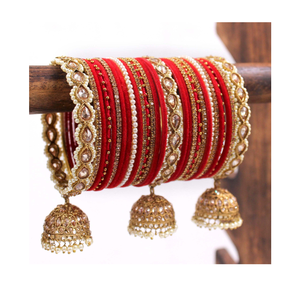 Conjunto de brazaletes de hilo con cuentas rosas y negras con borlas doradas para mujer, accesorios de joyería de moda - Product Image 4