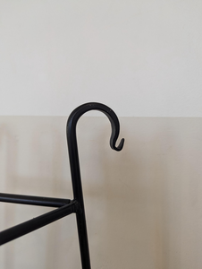 Support à plantes en fer forgé à 3 niveaux, présentoir décoratif en métal pour pots de fleurs, pour l'intérieur, l'extérieur, la maison, le jardin, le balcon, la terrasse - Product Image 6