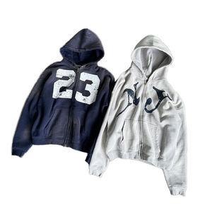 Sudadera con Capucha para Hombre, 100% Algodón, Felpa, Casual, con Estampado Frontal Número 23 y Logotipo NJ, Ropa de Otoño, Impermeable y Resistente al Viento - Product Image 5