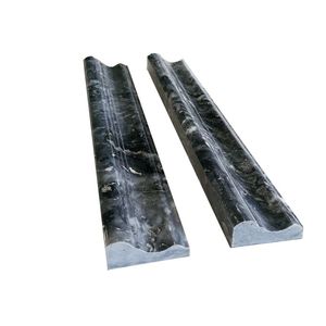 Carrelage en marbre calcique, finition polie, imperméable, écologique, durable, découpé sur mesure, garantie 5 ans, utilisation moderne en intérieur/extérieur - Product Image 4