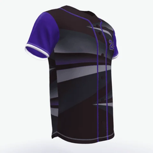 OEM Service Groothandel Sportkleding Team Uniform Baseball Jersey Op Maat Ontwerp Snel Droogend Ademend Professioneel Baseball Jersey - Product Image 3
