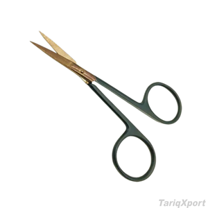 Ciseaux à ongles premium en acier inoxydable à lame courbée pour droitiers, pour le soin des cuticules, durables, légers et réutilisables - Product Image 2