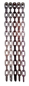 Chaîne murale décorative moderne en résine colorée, faite à la main, pièce d'art design pour la maison, l'hôtel, la villa, la décoration du Ramadan et de Diwali - Product Image 2