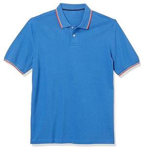 Chemises polo pour hommes de haute qualité, 100% coton polyester, respirantes, tissées, imprimées, brodées, décontractées, pour l'été - Product Image 1