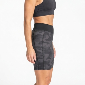 Short de compression pour femme, coupe athlétique confortable, contrôle de l'humidité, tissu respirant et très extensible, idéal pour l'entraînement. - Product Image 3