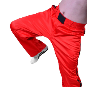 Pantalon de boxe en polyester durable, logo d'équipe personnalisé, pantalon de combat respirant, séchage rapide, vêtements de sport pour événements de compétition - Product Image 6