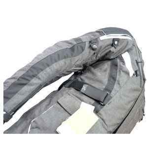 Veste en cuir respirante et coupe-vent pour moto tout-terrain toutes saisons pour hommes - Product Image 3