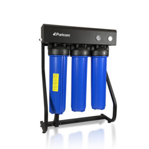 Purificador eléctrico de agua para el hogar de 20 pulgadas, Centro de Tratamiento de Agua completo de 3 etapas, sistema de filtro para todo el hogar con función de descarga - Product Image 6