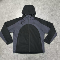 Veste de randonnée pour homme sur mesure, veste imperméable, veste coupe-vent respirante, veste de marque de haute qualité pour l'extérieur avec capuche complète