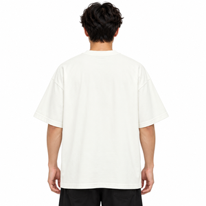 Camiseta Personalizada para Hombre, 220 GSM, Talla Grande, 100% Algodón, Secado Rápido, Hombros Caídos, Cuello Redondo, Estampado, Estilo Urbano, OEM - Product Image 5