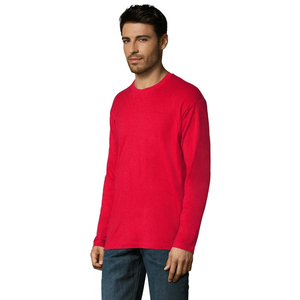 Customized High Quality <b>Mens</b> <b>Long</b> <b>Sleeve</b> <b>T</b> <b>Shirt</b> Gradient Acid Washed 100% Cotton Breathable And Cheap Loose Fit Tee - Product Image 5