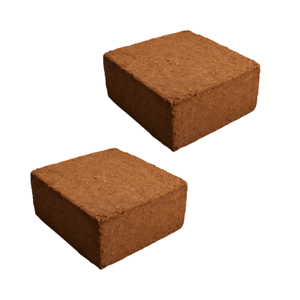 Bloque de fibra de coco de 5 kg de la mejor calidad, con bajo EC y 95 por ciento de fibra de coco orgánica para un desarrollo saludable de las plantas y uso profesional. - Product Image 1