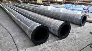 Manguera de Minería Reforzada con Alambre Espiral, Manguera de Caucho Sintético con Extremos de Brida para Aplicaciones Mineras - Product Image 6