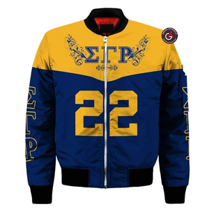 Sigma Gamma Rho Sorors Broderie Track Femmes Vestes | SGR Sorority Brodé Dames Style Personnalisé Twill veste - Product Image 6