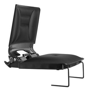 Sedia da Stadio con Cuscino Spesso e Supporto per le Spalle, Sedia Pieghevole Portatile per Gradinate con Schienale Resistente - Product Image 1