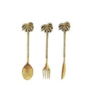 Handmade Metal Coffee Tea Spoon Stainless Steel Sugar Spoon Dessert Spoon Kitchen Table Elegant Finish - Product Image 1