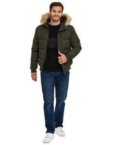Oferta de Invierno: Chaqueta Acolchada Personalizada para Hombre, Chaqueta de Plumón Gruesa, Chaqueta con Cierre y Diseño Personalizado - Product Image 3