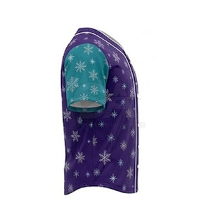 Maillot de baseball de Noël en tissu à séchage rapide, avec un style festif et des coutures renforcées pour une utilisation active saisonnière - Product Image 6