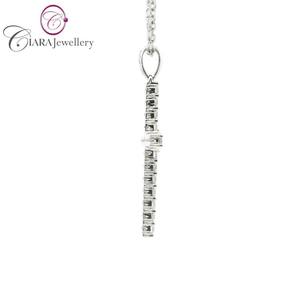HOT SELLING DIRECT FACTORY PRICE 18K <b>WHITE</b>/YELLOW <b>GOLD</b> DAILY WEAR NATURAL DIAMOND <b>CROSS</b> PENDANT - Product Image 6