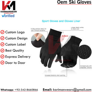 Guantes de Esquí Impermeables, Ligeros, Duraderos, con Aislamiento Térmico, Cómodos para Deportes de Invierno - Product Image 2