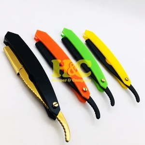 New Barber <b>Razors</b> Colors Stainless Steel Professional Barber <b>Straight</b> <b>Razor</b> Multi Glitter Handle Replaceable <b>Razors</b> Men - Product Image 5